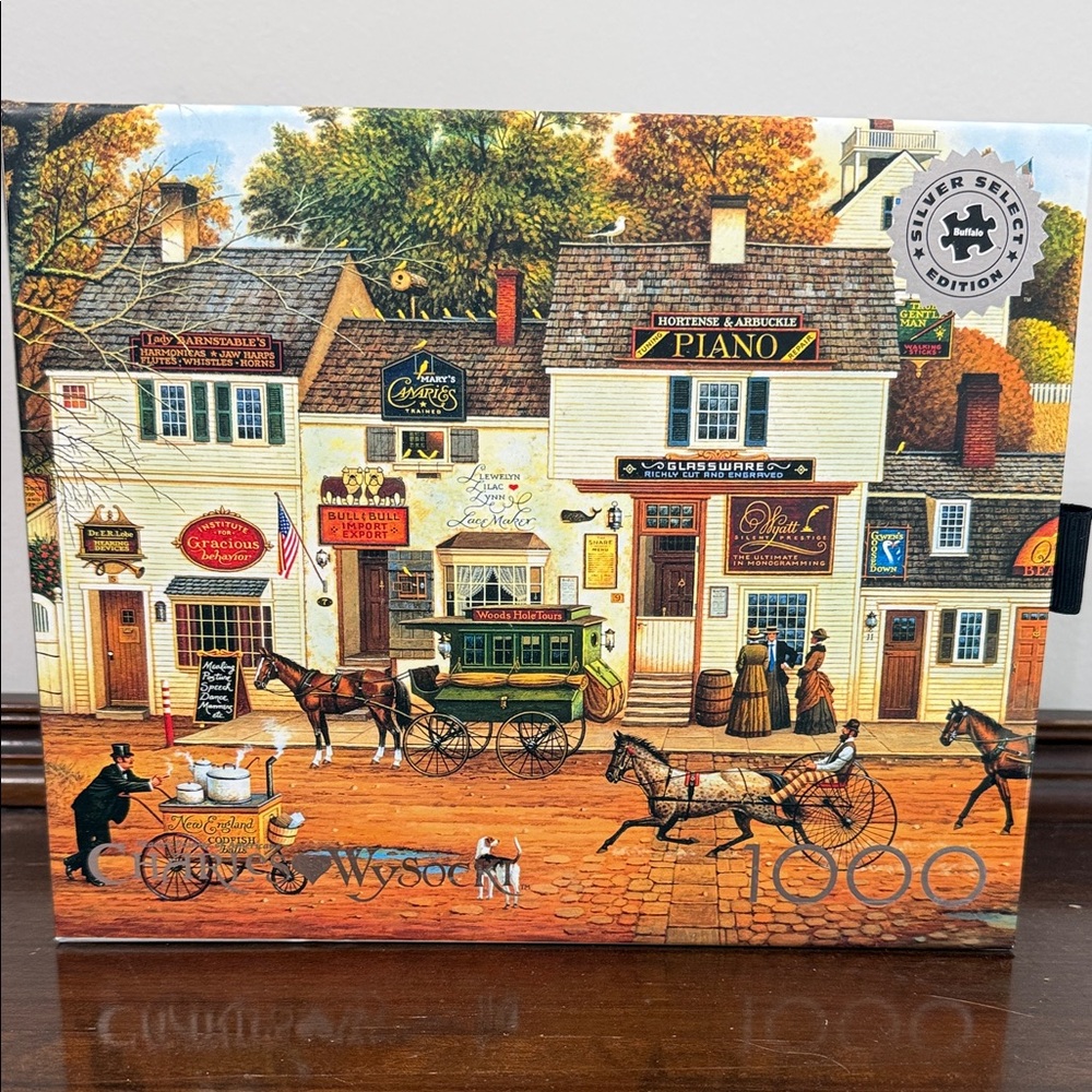 Charles Wysocki Silver Series Edition Puzzle “Olde Cape Cod”